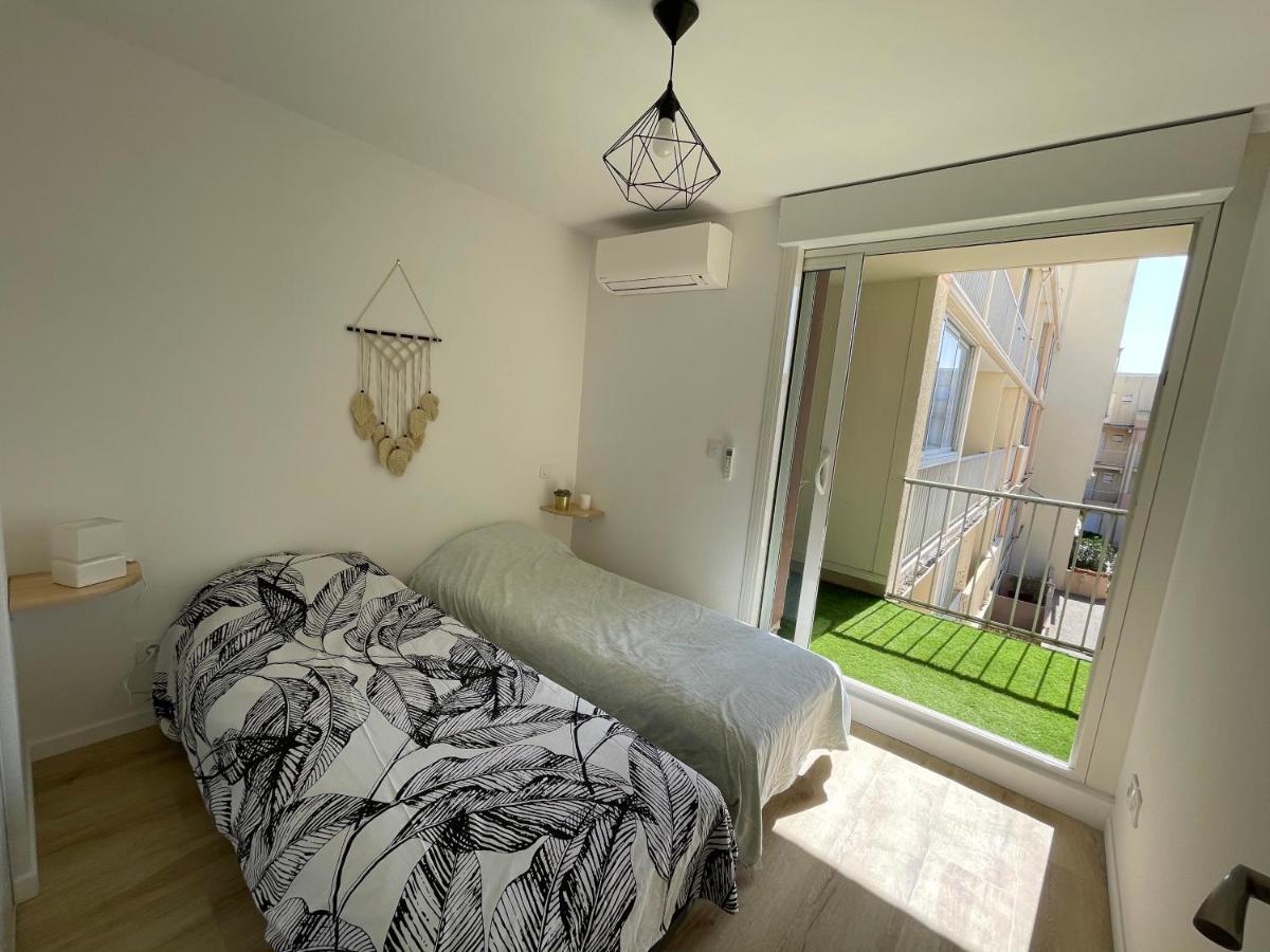 T3 Expo Sud-Est - Parking - Piscine - Clim - Wifi Apartment Gruissan Exterior foto