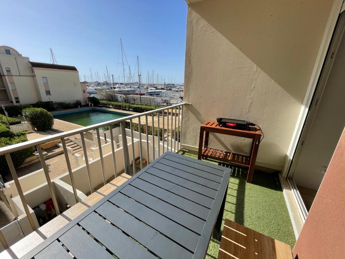 T3 Expo Sud-Est - Parking - Piscine - Clim - Wifi Apartment Gruissan Exterior foto